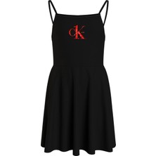 Calvin Klein Kadın Siyah Calvin Klein Dress Kadın Siyah Elbise