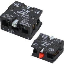 Starseven LAY5-BE102 22 mm Kontak Blok Kırmızı