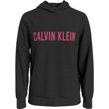 Calvin Klein Erkek Siyah Calvin Klein L/s Hoodıe Erkek Siyah Hoodie