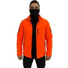 Mysia Outdoor Turuncu Taktik Polar Mont Avcı 7 Cep