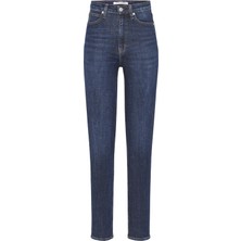 Calvin Klein Kadın Mavi Calvin Klein Ckj 010 Hıgh Rıse Sk Kadın Mavi Kot Pantolon