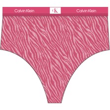 Calvin Klein Kadın Pembe Calvin Klein Hıgh Waıst Bıkını Kadın Pembe Bikini Külot