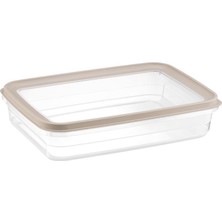 Hobby Life Saklama Kabı 2,1 L Duo – 2100 ml Şeffaf, Kapaklı, Çok Amaçlı Gıda Saklama Kabı - Saklama Kutusu