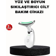 Zero Land Mtxdpn Ems Mikro Akım Yüz ve Boyun Sıkılaştırıcı Cihaz 7000 Vpm Titreşim Isı Terapili