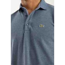 Lacoste Polo Uzun Kol Indigo Regular Fit