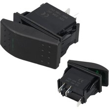 Starseven ﻿ınce Işık Sembollü Işıklı 3 Pinli On-Off 12-24V Marin