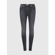Calvin Klein Kadın Antrasit Calvin Klein Ckj 010 Hıgh Rıse Sk Kadın Antrasit Kot Pantolon