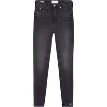 Calvin Klein Kadın Antrasit Calvin Klein Hıgh Rıse Super Skın Kadın Antrasit Kot Pantolon