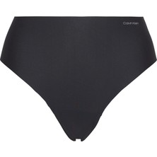 Calvin Klein Kadın Siyah Calvin Klein Hıgh Waıst Thong Kadın Siyah Tanga