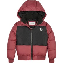 Calvin Klein Erkek Kırmızı Calvin Klein Clr Block Puffer Jac Erkek Kırmızı Şişme Mont