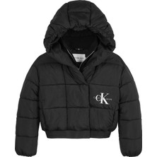 Calvin Klein Kadın Siyah Calvin Klein Ck Archıve Puffer Ja Kadın Siyah Şişme Mont
