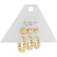 Parla 9'lu Kombin Küpe