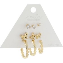 Parla 9'lu Kombin Küpe