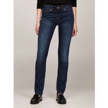 Tommy Hilfiger Heritage Milan Slim Kadın Siyah Kot Pantolon