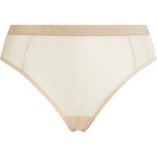 Calvin Klein Kadın Bej Calvin Klein Hıgh Leg Tanga Kadın Bej Tanga