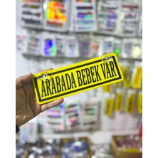 Bigohobi Sarı Vakumlu Plaka Dekor Süsü, Kullanımı Kolay Komik Plaka Dekor Süsleri