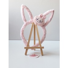 Sweet Twins Accessories Labubu Tavşan Kulaklı Peluş Kız Çocuk Tacı