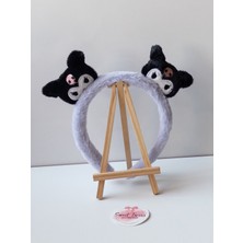 Sweet Twins Accessories Kuromi Renkli Peluş Kız Çocuk Tacı