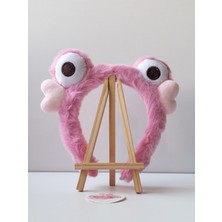 Sweet Twins Accessories Kalpli Kurbağa Gözlü Peluş Kız Çocuk Tacı