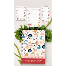 Şef Seti / Tarif Defteri / To-Do Lıst / 100 Sayfa Spiralli