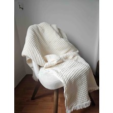 Mia Mina Home & Baby Welsoftlu Waffle Desen Throw - Tv Battaniyesi - Pike
