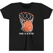 Giyim Center Çocuk Unisex Baskılı T-Shirt - Siyah