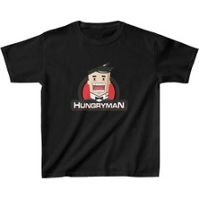 Giyim Center Unisex Çocuk Baskılı T-Shirt - Siyah