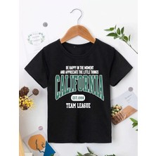 Giyim Center Erkek Çocuk Baskılı T-Shirt - Siyah