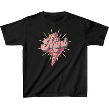 Giyim Center Unisex Çocuk Baskılı T-Shirt - Siyah