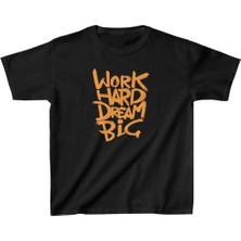 Giyim Center Unisex Çocuk Baskılı T-Shirt - Siyah