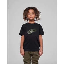 Giyim Center Çocuk Unisex Baskılı T-Shirt - Siyah