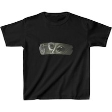 Giyim Center Çocuk Unisex Baskılı T-Shirt - Siyah