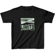 Giyim Center Unisex Çocuk Baskılı T-Shirt - Siyah