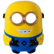 Feyza Design Işıklı Minyonlar Maskesi, Cadılar Bayramı ve Partiler Için Eğlence Aksesuarı