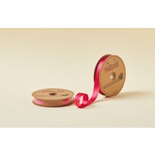 Anadolu Box Biye Saten Katlı 008 Fuşya 2 cm 25 Metre %100 Polyester