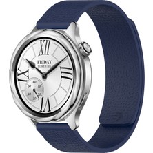 MMP Shop Xiaomi Watch S1 / S1 Active / S2 / S3 / S4 Uyumlu 22MM Desenli Manyetik Spor Kordon