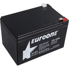 Euroone EO-1212 12 Volt - 12 Amper Bakımsız Kuru Akü