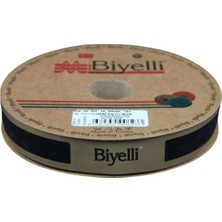 Anadolu Box Biye Deri Katlı 751 Siyah 2 cm 25 Metre %100 Polyester