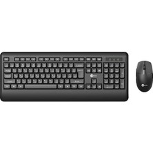 KW202 Q Klavye - Mouse Set Siyah
