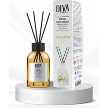 Dıva Yasemin Kokulu Çubuklu Oda Kokusu - Bambu & Doğal Ferahlatıcı 100ML