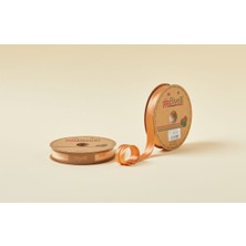 Anadolu Box Biye Saten Katlı 096 Açık Hardal 2 cm 25 Metre %100 Polyester