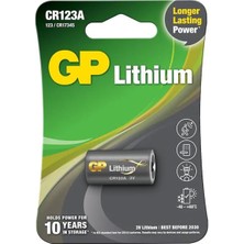 Gp CR123A Fotograf Makinesi Pili