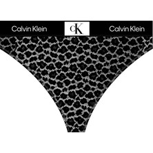 Calvin Klein Kadın Siyah Calvin Klein Modern Thong (Ff) Kadın Siyah Tanga