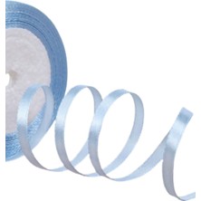 Anadolu Box Saten Kurdele 1 cm 10 Metre Bebe Mavisi