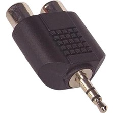 2rca Dişi-3.5 mm Erkek Çevirici Jack