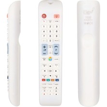 70140 Küçük Kalıp Rm D1078W Beyaz Uyumlu LCD LED Tv Kumanda