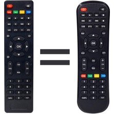 TS-100 Hd-T Serisi USB Tuşlu Uydu Kumandası