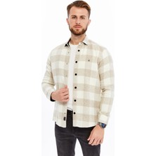 Citra Kaşe Oduncu Dokulu Ekose Kışlık Erkek Gömlek