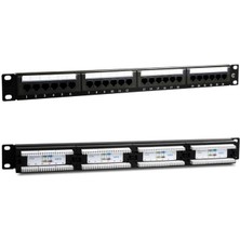 PM-4494 24’lü Utp Cat6 Patch Panel