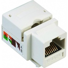 RJ45 Şase Utp Cat6 8P8C 90° Keystone Jack